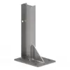 RSJ bolt down crash barrier post - 560mm length, galvanised for durability