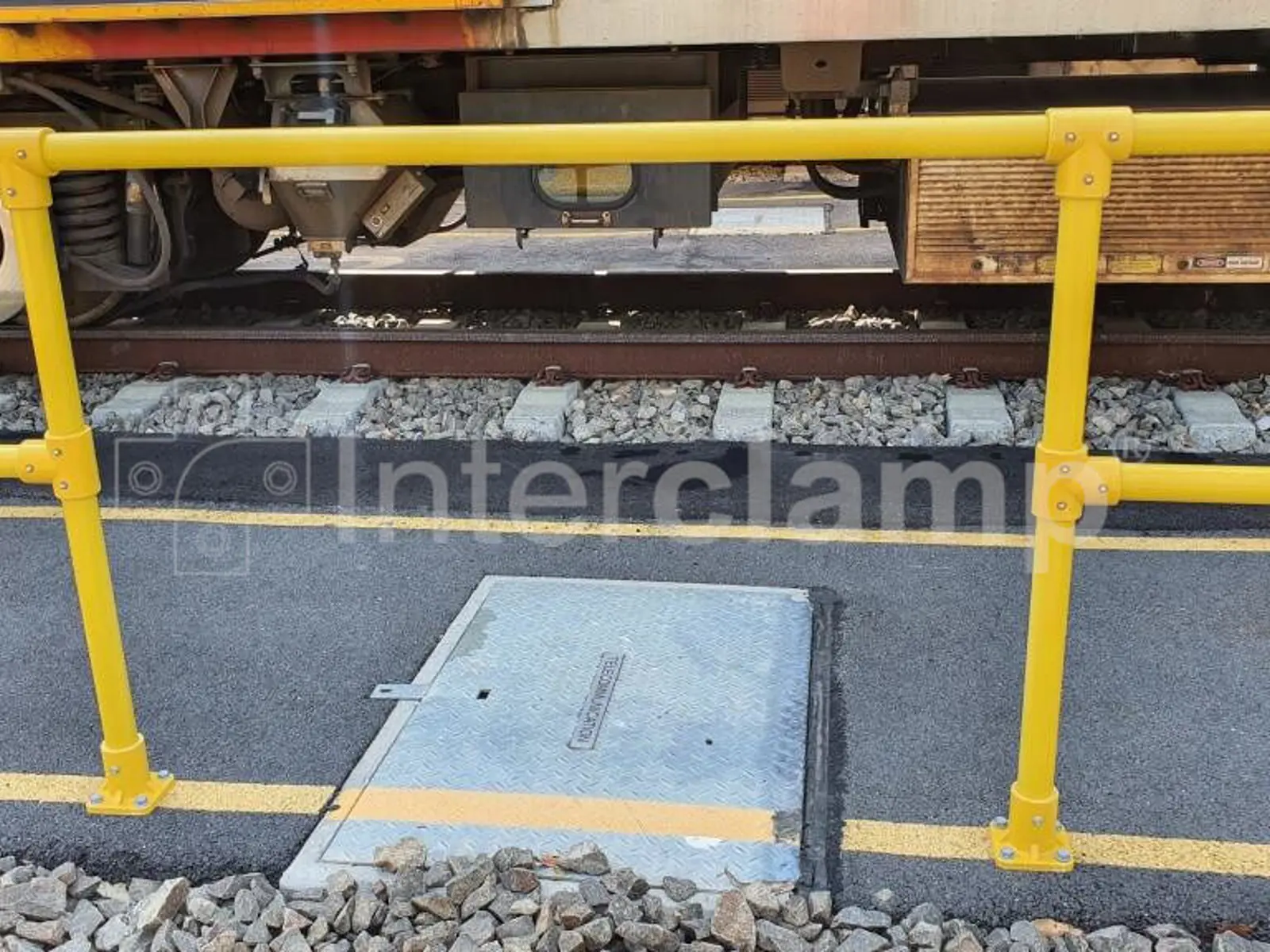 Interclamp GRP Handrail Barriers for Queensland Rail