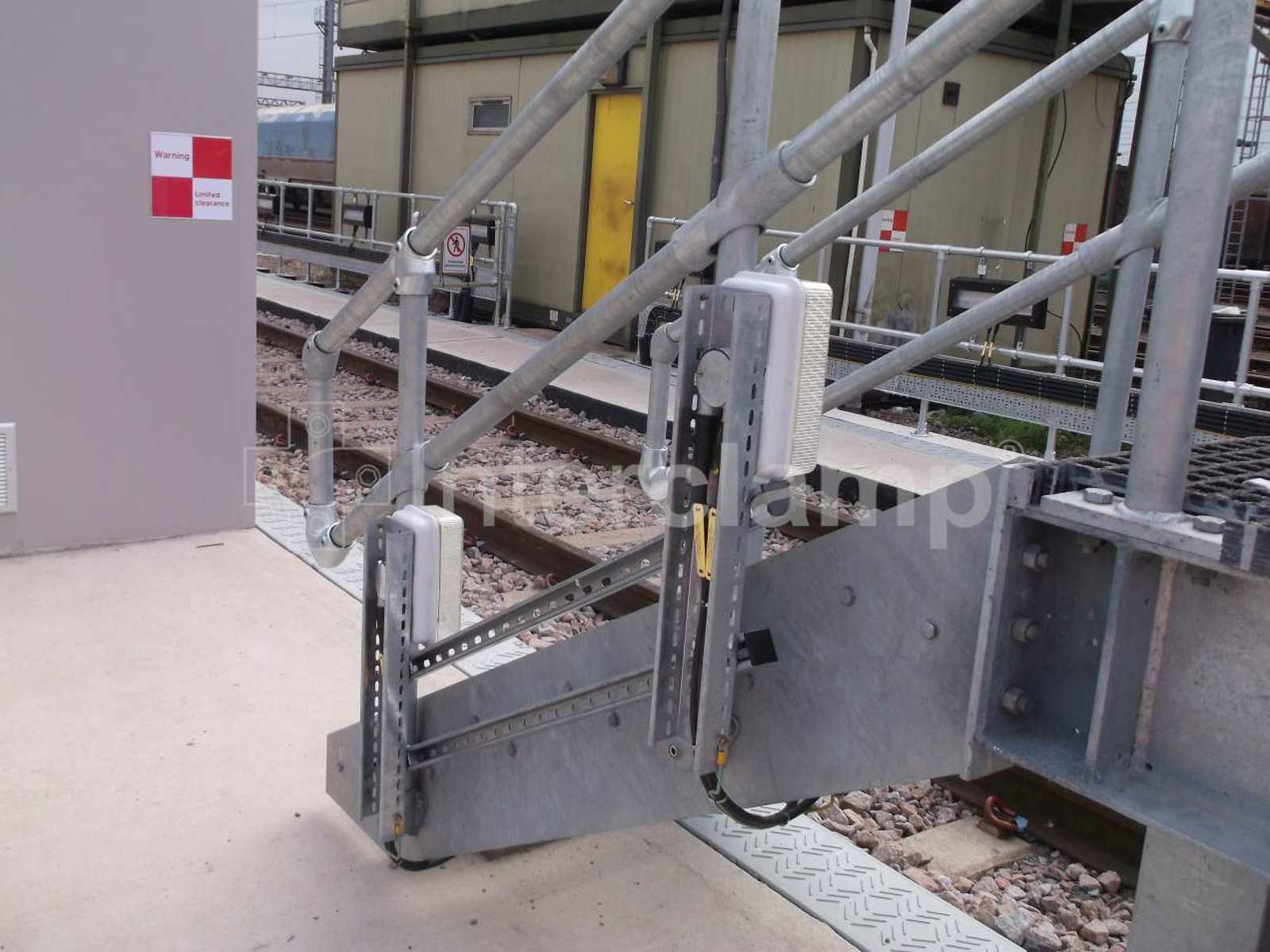 Interclamp Key Clamp Rail Safety Installations